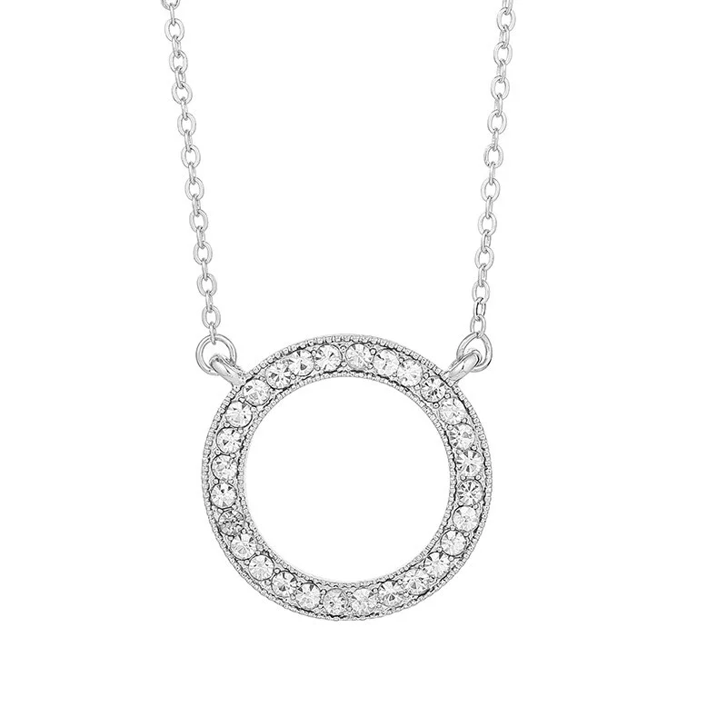 אלגנטי קשת לב שרשרת לנשים סטודנטים מסיבת קולר ענקי צורת שרשראות תכשיטי מתנה Dropshipping 2021 חדש 29